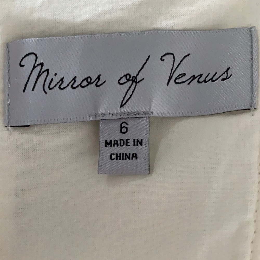 ANTHROPOLOGIE MIRROR OF VENUS TROMPE L'OEIL PEPLUM - Picture 10 of 17